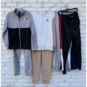 Jordan Jumpman Tracksuit Sets Track Pants Polo Boys XL Lot-7 pc